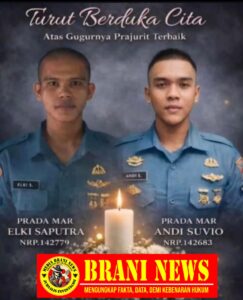 Duka Datang dari Prajurit Petarung Marinir ,Gugur Saat Kontak Senjata Dengan Teroris KKB Papua