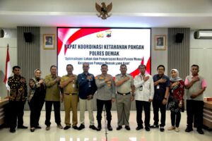 Hadapi Tantangan Pangan Polres Demak Perkuat Kolaborasi dengan Bulog dan Perbankan