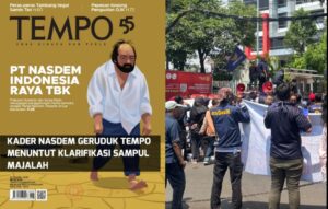 Tempo Versus Nasdem,Gegara Foto Sampul Suryo Paloh