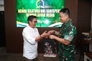 Perkuat Sinergi Informasi Publik, Dispenad Gelar Silaturahmi Bersama Media Massa