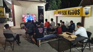 Polres Kudus Gelar Nobar Piala Dunia 2026, Warga Bisa Saksikan Laga Gratis Sambil Ngopi Bareng Polisi