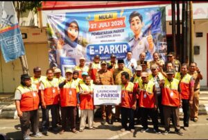 Stop Pungli dan Kebocoran PAD, Bupati Jepara Luncurkan E-Parkir, Retribusi Langsung Masuk Kas Daerah